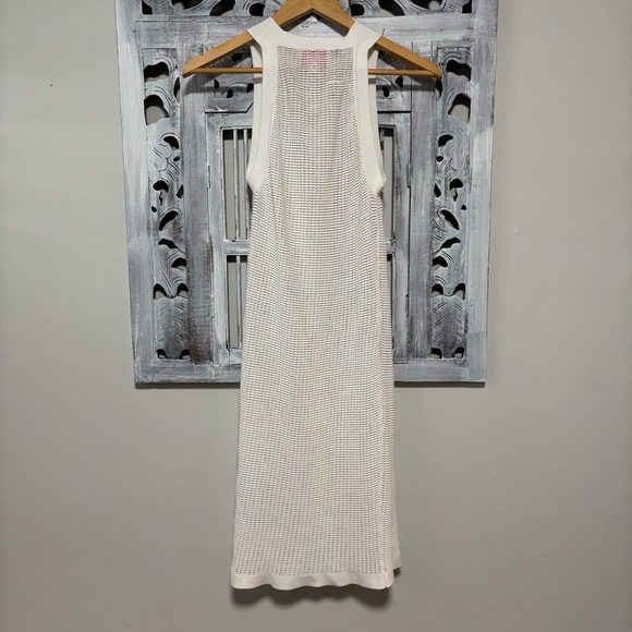 Solid & Striped The Carson White Knit Racerback Swim Coverup Dress NWOT - Picture 5 of 10
